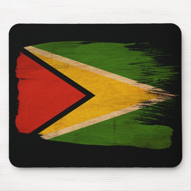 Tapis De Souris Drapeau de la Guyane (Devant)