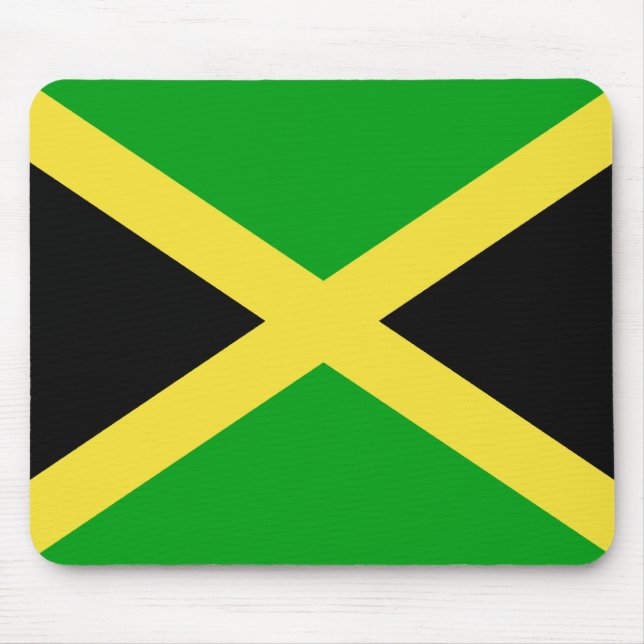 Tapis De Souris Drapeau de la Jamaïque (Devant)