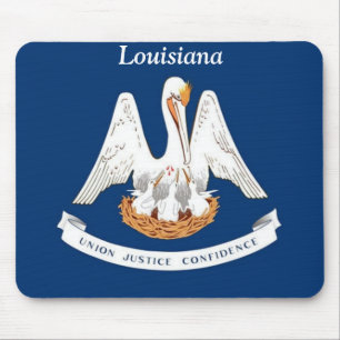 Tapis De Souris Drapeau de la Louisiane