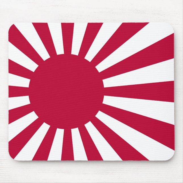 Tapis De Souris Drapeau de la marine japonaise (Devant)