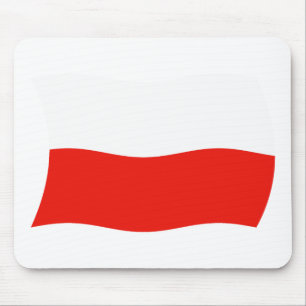 Tapis de souris Drapeau de la Pologne