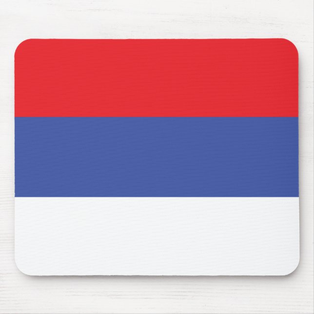Tapis De Souris Drapeau de la Republika Srpska (Devant)