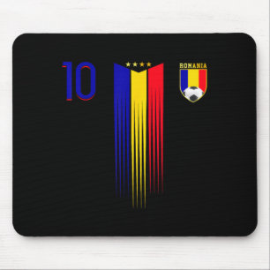 Tapis De Souris Drapeau de la Roumanie Amoureux de la fierté rouma