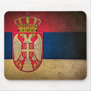 Tapis De Souris drapeau de la Serbie