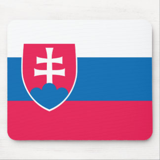 Tapis De Souris Drapeau de la Slovaquie