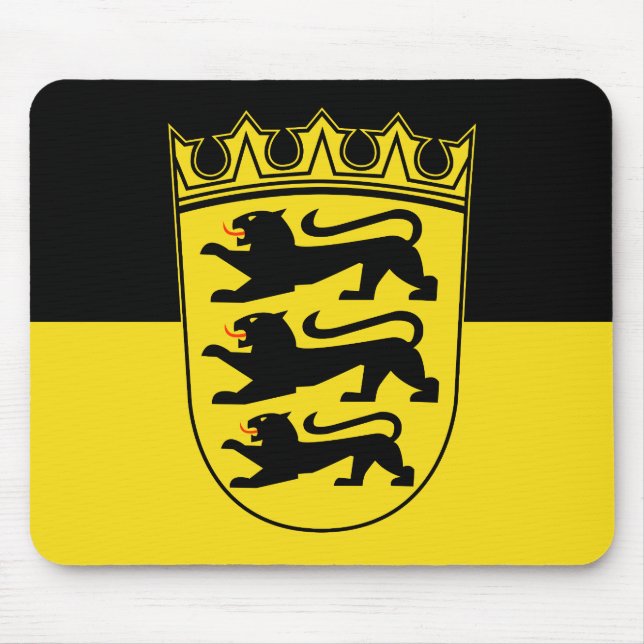 Tapis De Souris Drapeau de la souris Baden-Württemberg (Devant)