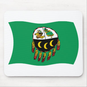 Tapis De Souris Drapeau de la tribu Kutenai Mousepad