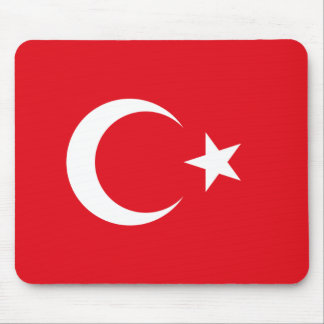 Tapis De Souris Drapeau de la Turquie Mousepad