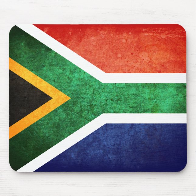 Tapis De Souris Drapeau de l'Afrique du Sud (Devant)