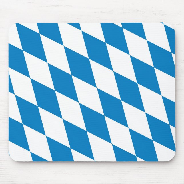 Tapis De Souris drapeau de l'allemagne de bavarie (Devant)