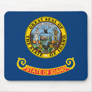 Tapis De Souris Drapeau de l'État de l'Idaho