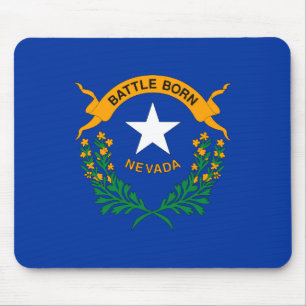 Tapis De Souris Drapeau de l'État du Nevada
