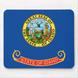 Tapis De Souris Drapeau de l'Idaho