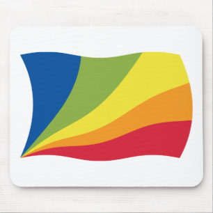 Tapis de souris Drapeau de Lingua Franca Nova