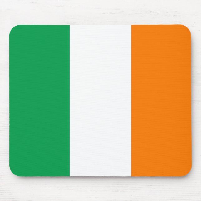 Tapis De Souris Drapeau de l'Irlande Mousepad (Devant)