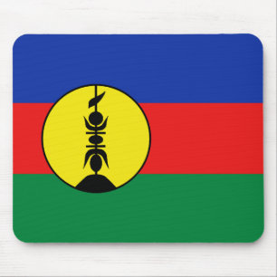 Tapis De Souris Drapeau de Nouvelle-Calédonie Mousepad