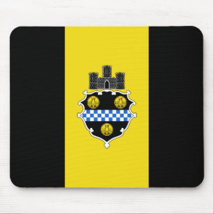 Tapis De Souris Drapeau de Pittsburgh, Pennsylvanie Souris Pad
