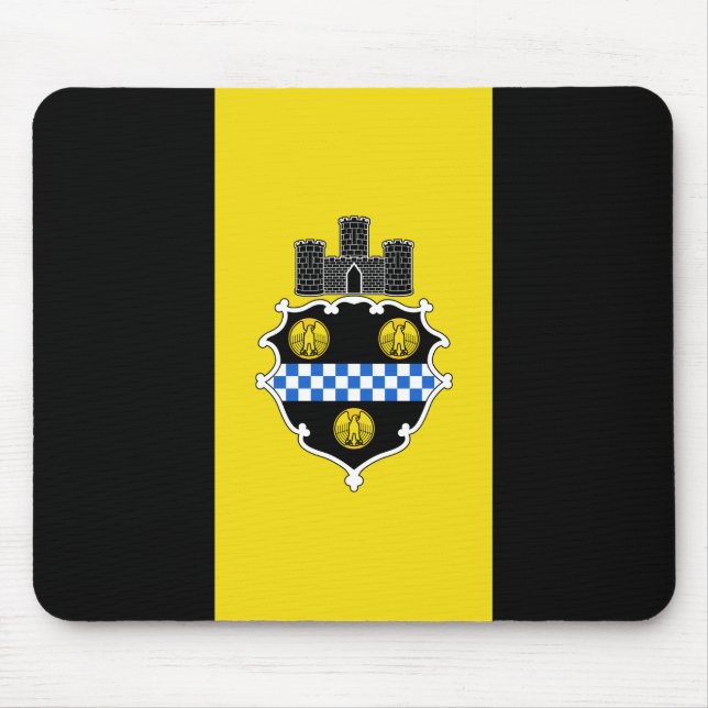 Tapis De Souris Drapeau de Pittsburgh, Pennsylvanie Souris Pad (Devant)