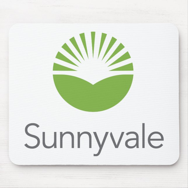 Tapis De Souris Drapeau de Sunnyvale (Californie) (Devant)