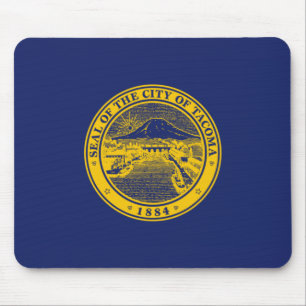 Tapis De Souris Drapeau de Tacoma (Washington City)