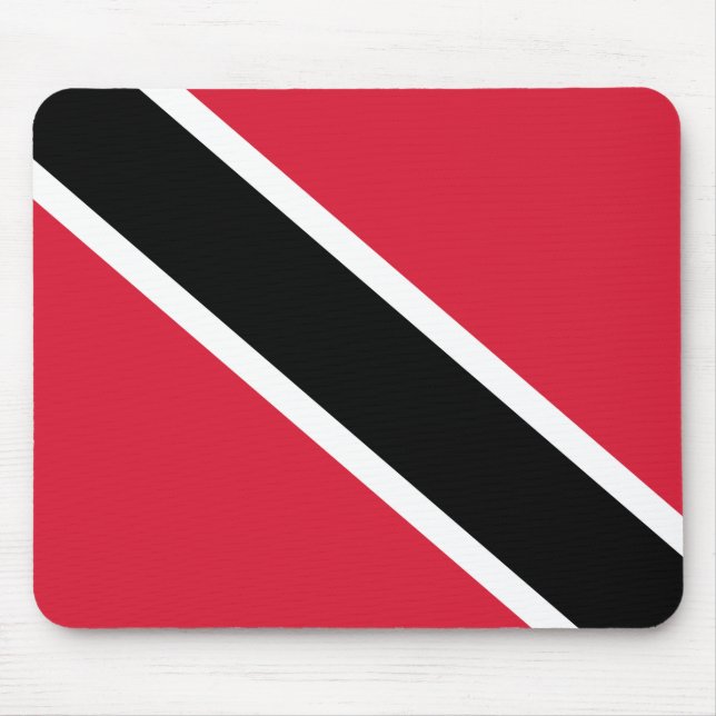 Tapis De Souris Drapeau de Trinité-et-Tobago (Devant)