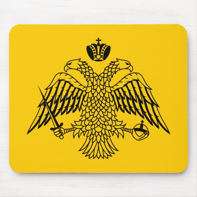Tapis De Souris Drapeau d'empire bizantin (Devant)