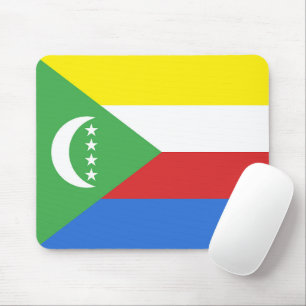 Tapis De Souris Drapeau des Comores
