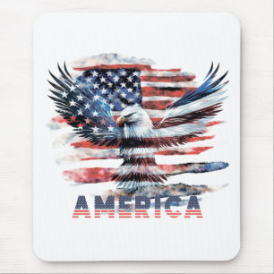 Tapis De Souris Drapeau des États-Unis. Amérique