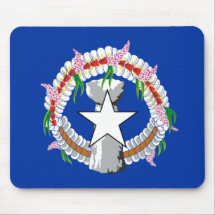 Tapis De Souris Drapeau des Îles Mariannes du Nord