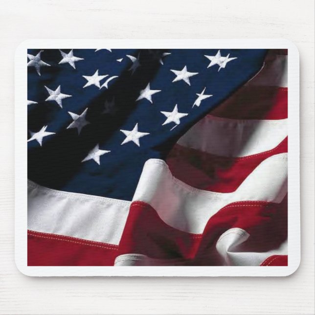 Tapis De Souris Drapeau des USA (Devant)