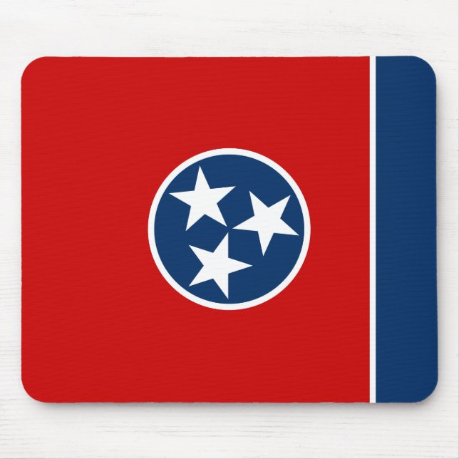 Tapis De Souris Drapeau d'état du Tennessee (Devant)
