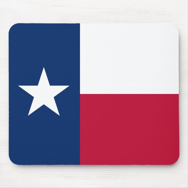 Tapis De Souris Drapeau d'État texan (Texas) (Devant)