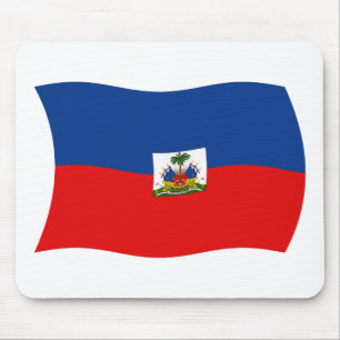 Tapis de souris Drapeau d'Haïti