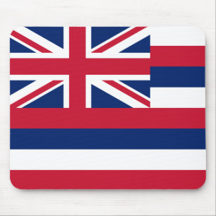 Tapis De Souris Drapeau d'Hawaï (État des États-Unis)