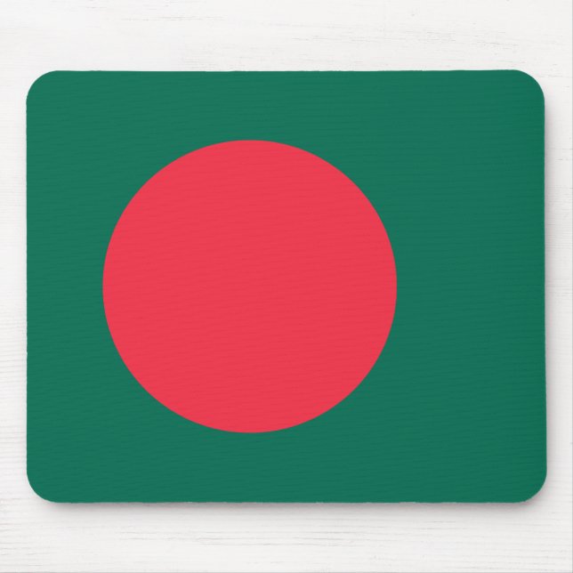 Tapis De Souris Drapeau du Bangladesh (Devant)