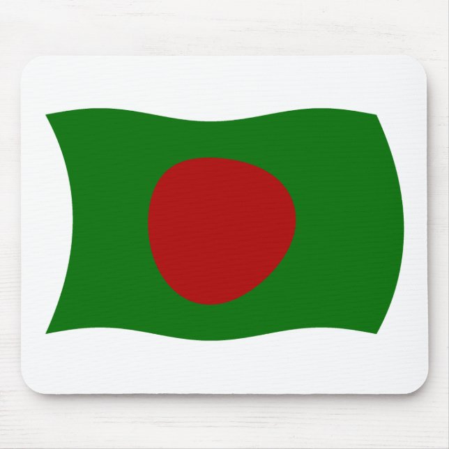 Tapis De Souris Drapeau du Bangladesh Mousepad (Devant)