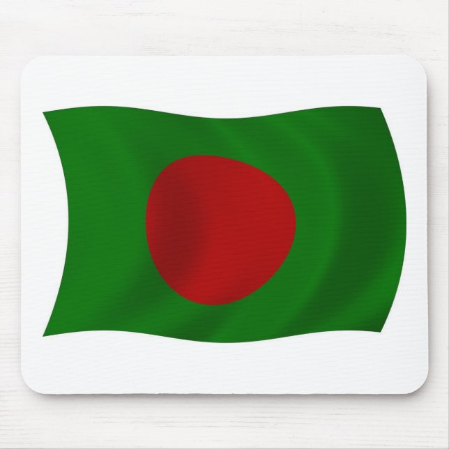 Tapis De Souris Drapeau du Bangladesh Mousepad (Devant)