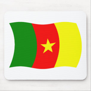 Tapis de souris Drapeau du Cameroun