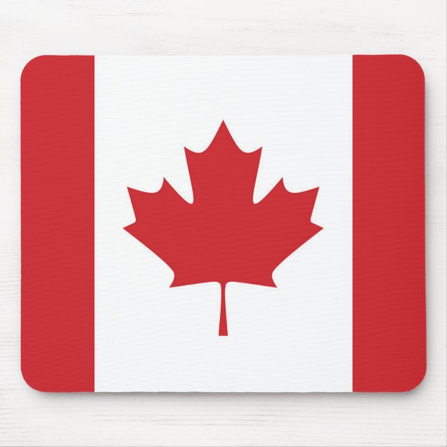 Tapis De Souris Drapeau du Canada (Devant)