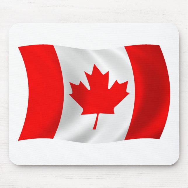 Tapis de souris Drapeau du Canada (Devant)