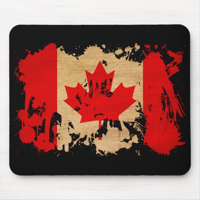 Tapis De Souris Drapeau du Canada (Devant)
