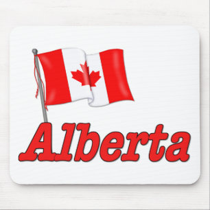 Tapis De Souris Drapeau du Canada - Alberta