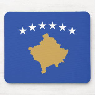 Tapis De Souris Drapeau du Kosovo