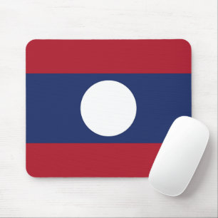 Tapis De Souris Drapeau du Laos
