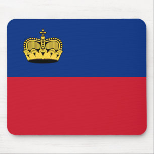 Tapis De Souris Drapeau du Liechtenstein