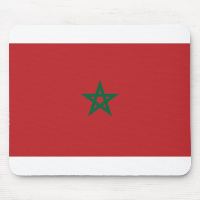 Tapis De Souris Drapeau du Maroc (Devant)