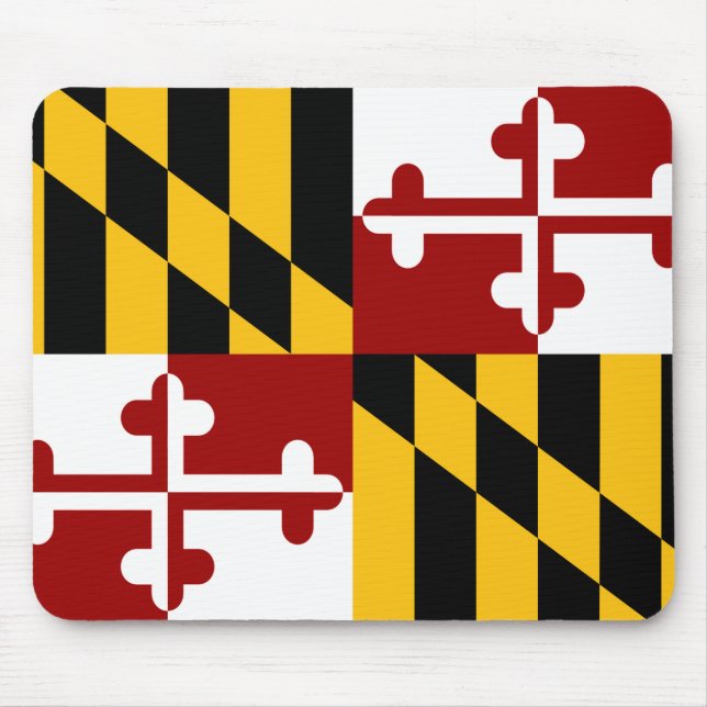 Tapis De Souris Drapeau du Maryland (Devant)