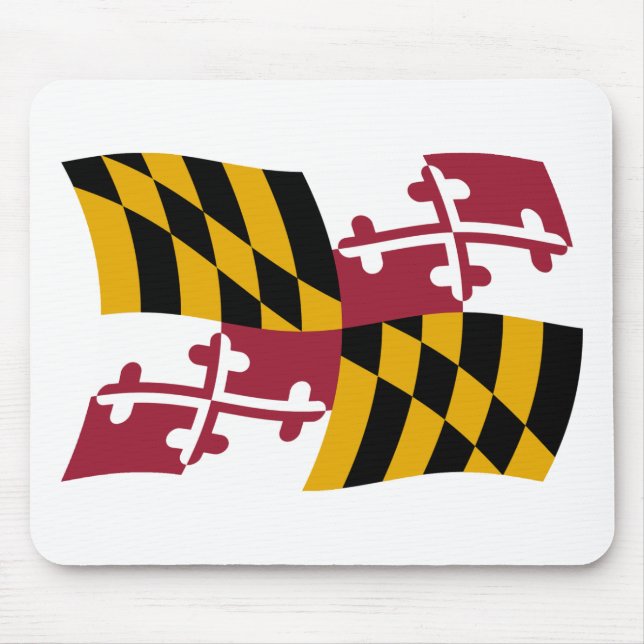 Tapis De Souris Drapeau du Maryland Mousepad (Devant)