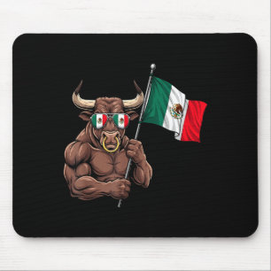 Tapis De Souris Drapeau du Mexique fierté mexicaine racines mexica