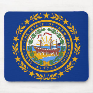 Tapis De Souris Drapeau du New Hampshire